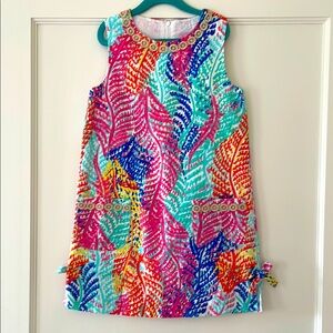 Lily Pulitzer Colorful Kids Sleeveless Dress.